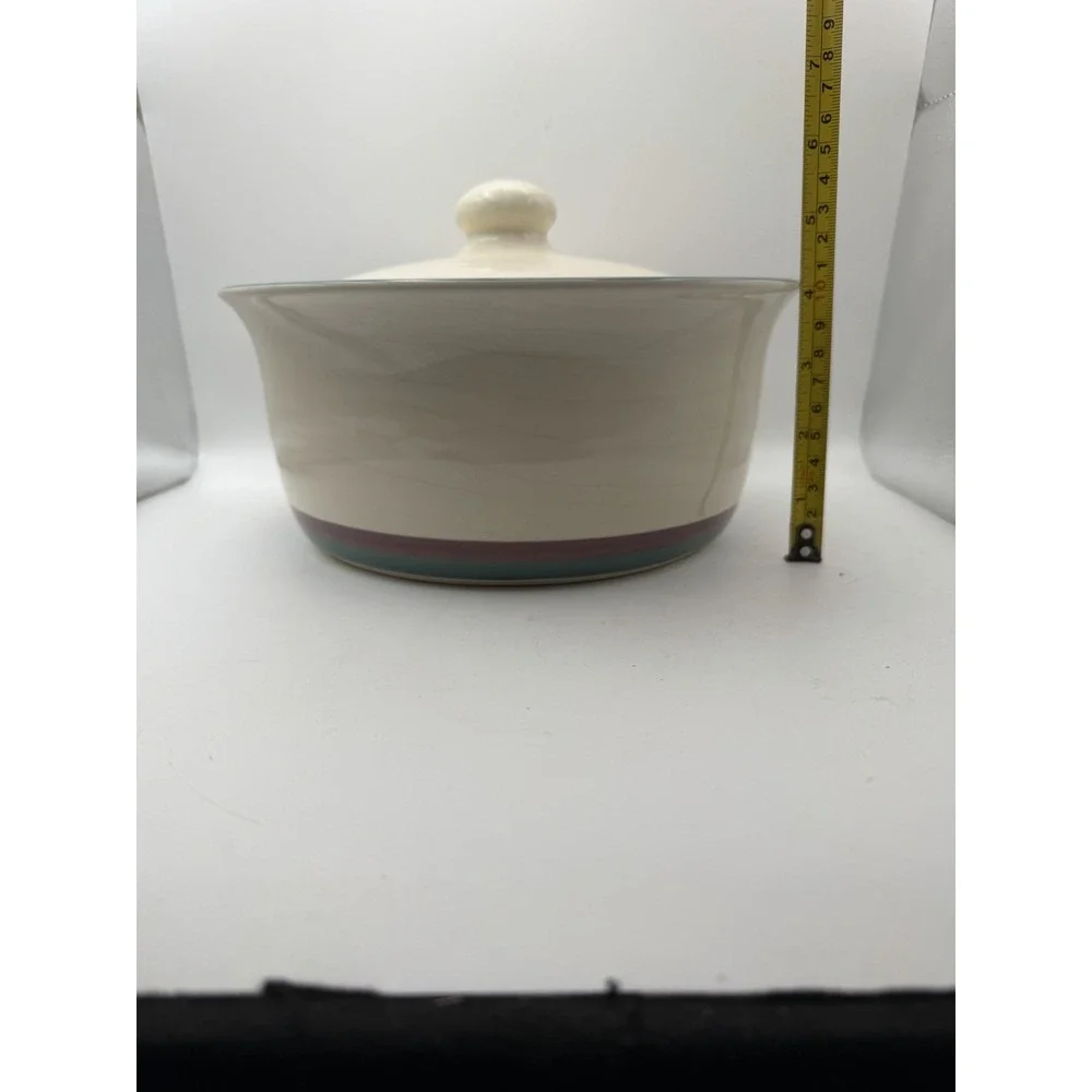 Pfaltzgraff Juniper Covered Casserole Dish Round Stoneware